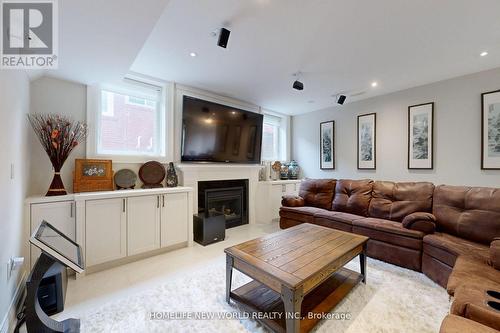 193 Kingsdale Avenue, Toronto, ON - Indoor Photo Showing Living Room With Fireplace