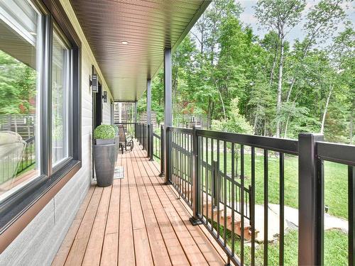 Balcon - 40 2E Rang, Morin-Heights, QC - Outdoor With Deck Patio Veranda With Exterior