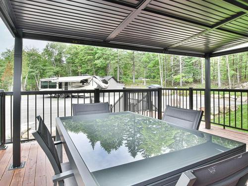 Balcon - 40 2E Rang, Morin-Heights, QC - Outdoor With Deck Patio Veranda With Exterior