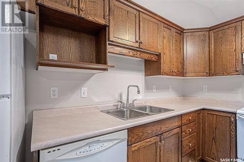 109 615 Mcwillie Avenue, Saskatoon, SK - Indoor Photo Showing Kitchen With Double Sink