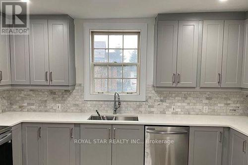 216 Main Street N, Halton Hills, ON - Indoor Photo Showing Kitchen With Double Sink