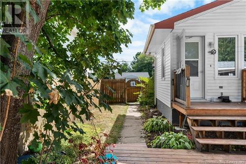 167 Hennessey Street, Moncton, NB - Outdoor With Deck Patio Veranda