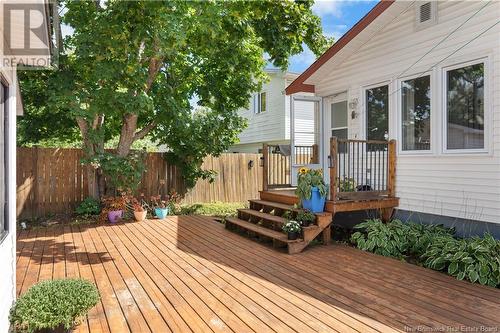 167 Hennessey Street, Moncton, NB - Outdoor With Deck Patio Veranda