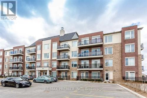 313 - 54 Sky Harbour Drive, Brampton, ON - Outdoor With Balcony With Facade