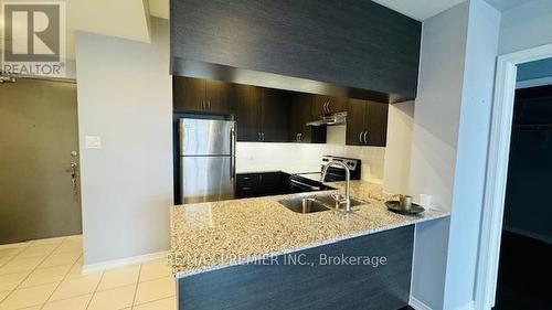 313 - 54 Sky Harbour Drive, Brampton, ON - Indoor Photo Showing Kitchen With Double Sink