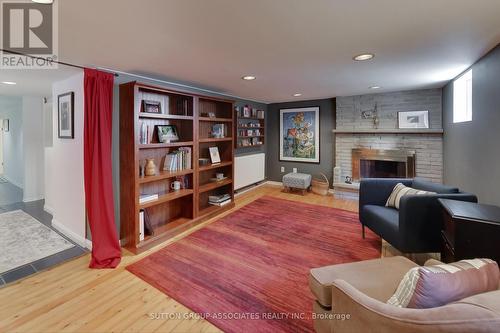 595 Northcliffe Boulevard, Toronto (Oakwood Village), ON - Indoor With Fireplace