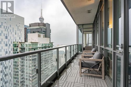 3505 - 8 Charlotte Street, Toronto (Waterfront Communities), ON - Outdoor With Balcony With Exterior