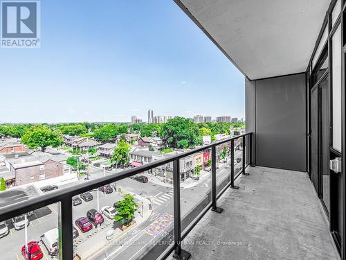 712 - 2301 Danforth Avenue, Toronto (East End-Danforth), ON - Outdoor With Balcony With View With Exterior