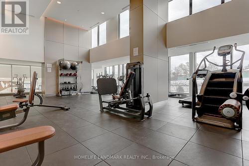 3203 - 95 Mcmahon Drive S, Toronto, ON - Indoor Photo Showing Gym Room