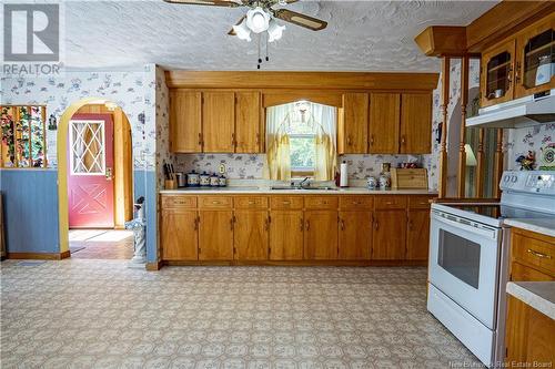 26 Tracy Street, Mcadam, NB - Indoor Photo Showing Kitchen With Double Sink