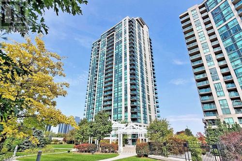 608 - 88 Grangeway Avenue, Toronto (Woburn), ON - Outdoor With Balcony With Facade