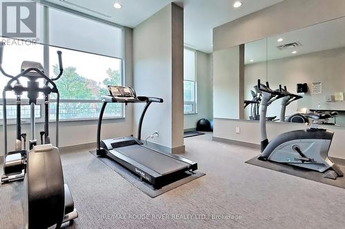 608 - 88 Grangeway Avenue, Toronto (Woburn), ON - Indoor Photo Showing Gym Room