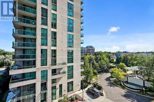 608 - 88 Grangeway Avenue, Toronto (Woburn), ON - Outdoor With Balcony With Facade