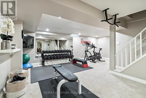 35 Daniel Court, Markham (Markham Village), ON - Indoor Photo Showing Gym Room