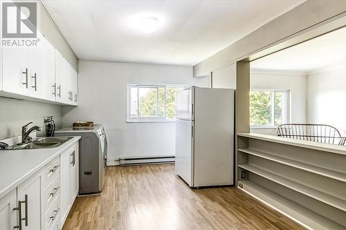 12 Baker Street, Sudbury, ON - Indoor Photo Showing Kitchen With Double Sink