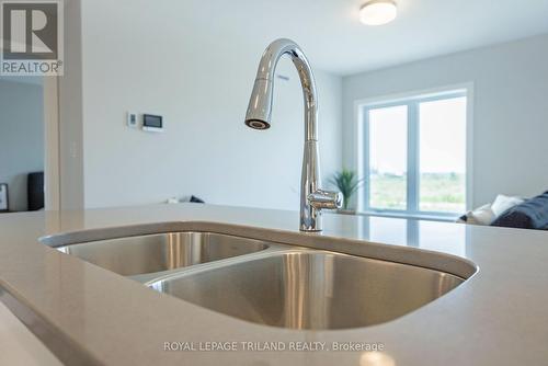 56 Silverleaf Path, St. Thomas, ON - Indoor Photo Showing Kitchen With Double Sink