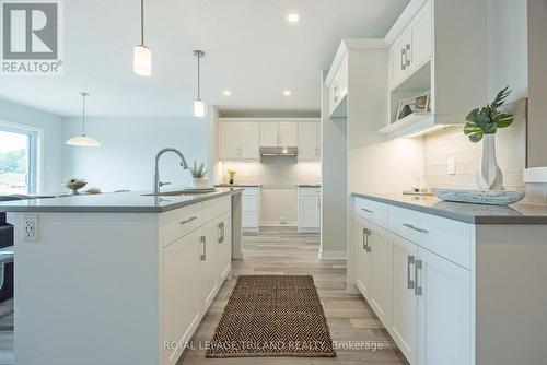 56 Silverleaf Path, St. Thomas, ON - Indoor Photo Showing Kitchen With Upgraded Kitchen