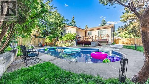 8 Lady Sarah Crescent, Toronto (Agincourt North), ON - Outdoor With In Ground Pool With Deck Patio Veranda