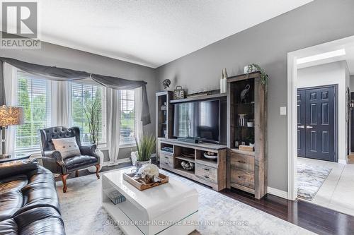 62 Sandringham Drive, Barrie, ON - Indoor Photo Showing Living Room With Fireplace