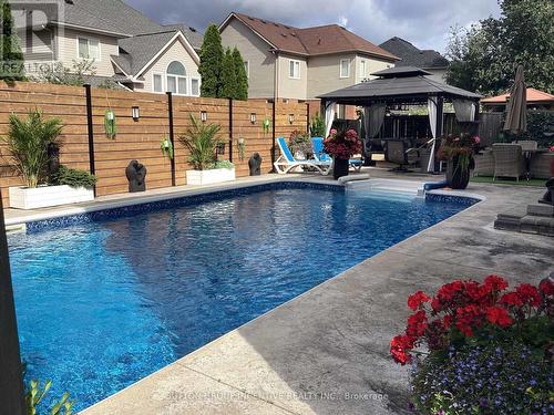 62 Sandringham Drive, Barrie, ON - Outdoor With In Ground Pool With Deck Patio Veranda