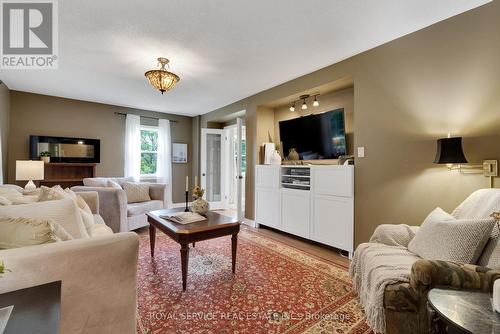 18 Forest Hill Drive, Cobourg, ON - Indoor Photo Showing Living Room With Fireplace