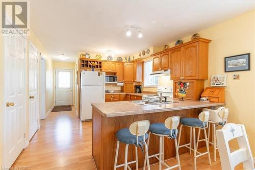 108 Fedy Drive, Sauble Beach, ON - Indoor Photo Showing Kitchen With Double Sink