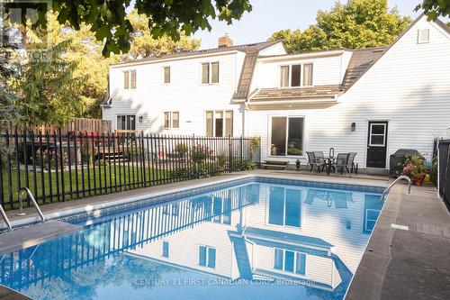 244 Appin Road, Southwest Middlesex (Glencoe), ON - Outdoor With In Ground Pool With Exterior