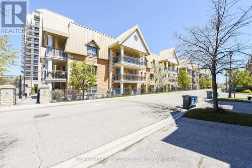 216 - 830 Scollard Court, Mississauga, ON - Outdoor With Balcony With Facade