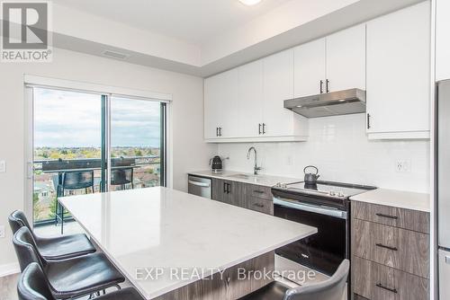 717 - 121 Highway 8 Road, Hamilton (Stoney Creek), ON - Indoor Photo Showing Kitchen With Upgraded Kitchen