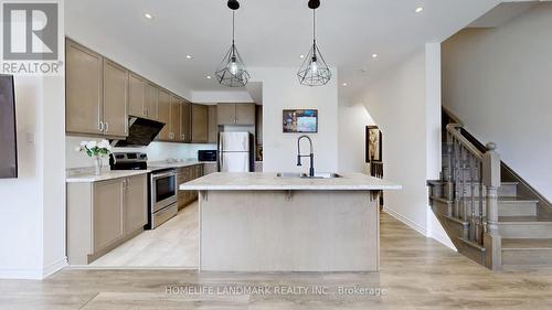 20 Adam Sellers Street, Markham (Cornell), ON - Indoor Photo Showing Kitchen With Upgraded Kitchen