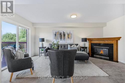 1230 Lowrie Street, Innisfil (Alcona), ON - Indoor Photo Showing Living Room With Fireplace