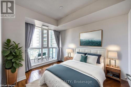 1803 - 4070 Confederation Parkway, Mississauga (City Centre), ON - Indoor Photo Showing Bedroom