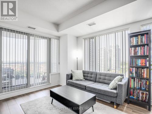 1111 - 385 Prince Of Wales Drive, Mississauga, ON - Indoor Photo Showing Living Room