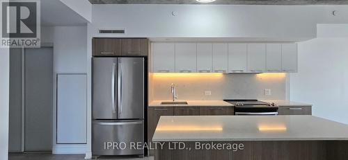 602 - 30 Baseball Place, Toronto (South Riverdale), ON - Indoor Photo Showing Kitchen With Upgraded Kitchen