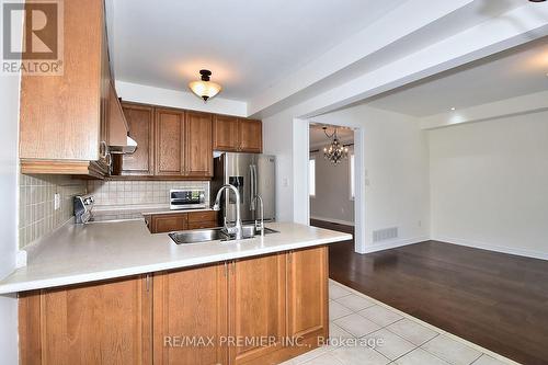 96 Canada Drive, Vaughan (Vellore Village), ON - Indoor Photo Showing Kitchen With Double Sink