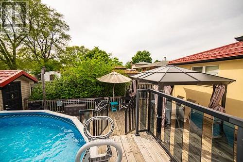 6 Flavian Crescent, Brampton (Southgate), ON - Outdoor With Above Ground Pool