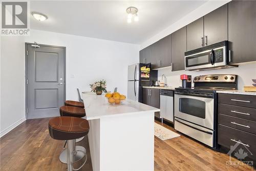 Kitchen virtually staged - 429 Kent Street Unit#215, Ottawa, ON - Indoor Photo Showing Kitchen