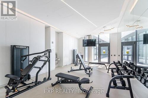 5805 - 3883 Quartz Road, Mississauga (City Centre), ON - Indoor Photo Showing Gym Room