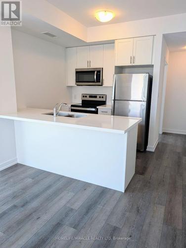 219 - 470 Dundas Street E, Hamilton, ON - Indoor Photo Showing Kitchen With Double Sink