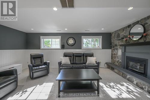 59 Kinburn Crescent, London, ON - Indoor Photo Showing Living Room With Fireplace