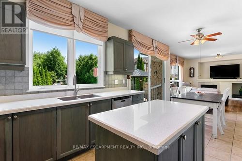 2247 Pathfinder Drive, Burlington (Orchard), ON - Indoor Photo Showing Kitchen With Double Sink