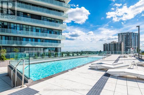 4402 - 3883 Quartz Road, Mississauga, ON - Outdoor With In Ground Pool With Balcony