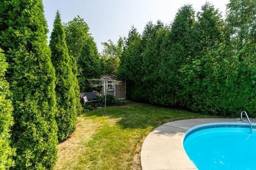 2247 Pathfinder Drive, Burlington, ON - Outdoor With In Ground Pool