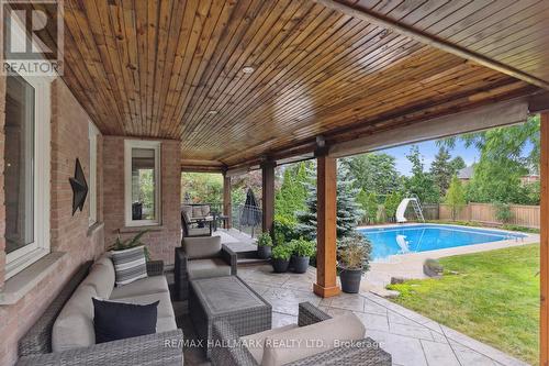 18 Harrowsmith Place, Richmond Hill (Oak Ridges), ON - Outdoor With In Ground Pool With Deck Patio Veranda