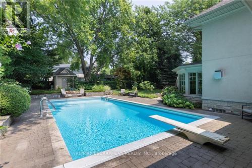 247 Colchester Drive, Oakville (Eastlake), ON - Outdoor With In Ground Pool With Backyard