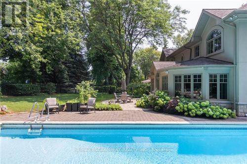 247 Colchester Drive, Oakville (Eastlake), ON - Outdoor With In Ground Pool