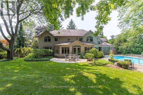 247 Colchester Drive, Oakville (Eastlake), ON - Outdoor With In Ground Pool