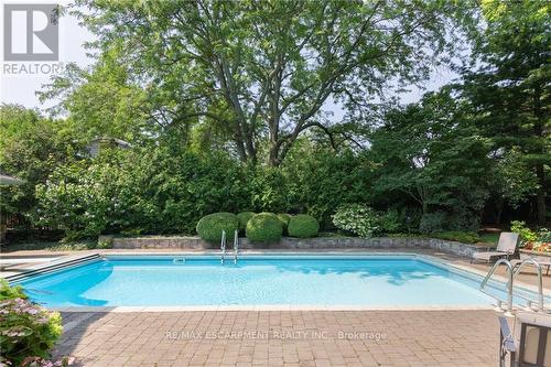 247 Colchester Drive, Oakville (Eastlake), ON - Outdoor With In Ground Pool With Backyard