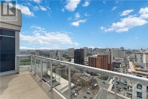 View to Gatineau Hills & Ottawa River - 195 Besserer Street Unit#Ph-2806, Ottawa, ON - Outdoor With Balcony With View