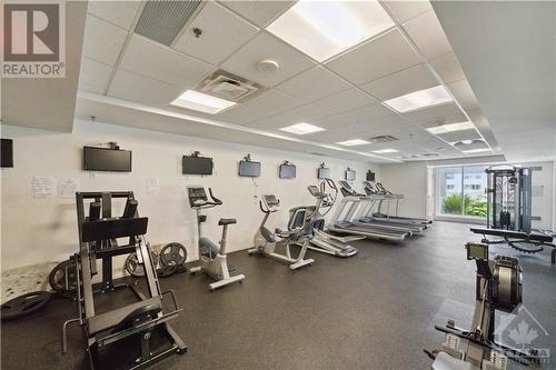 GYM - 195 Besserer Street Unit#Ph-2806, Ottawa, ON - Indoor Photo Showing Gym Room